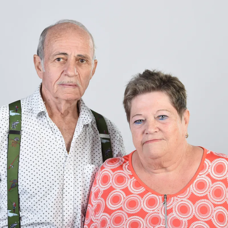 Michel et Brigitte Gonzalez, propriétaires des trois logements